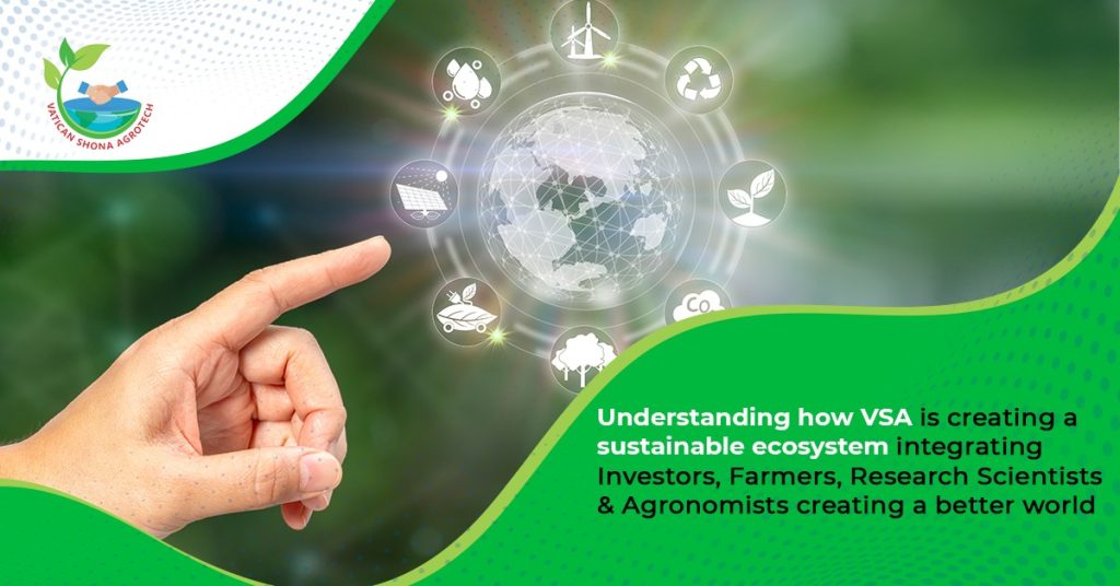 Understanding how VSA is creating a sustainable ecosystem integrating Investors, Farmers, Research Scientists & Agronomists creating a better world